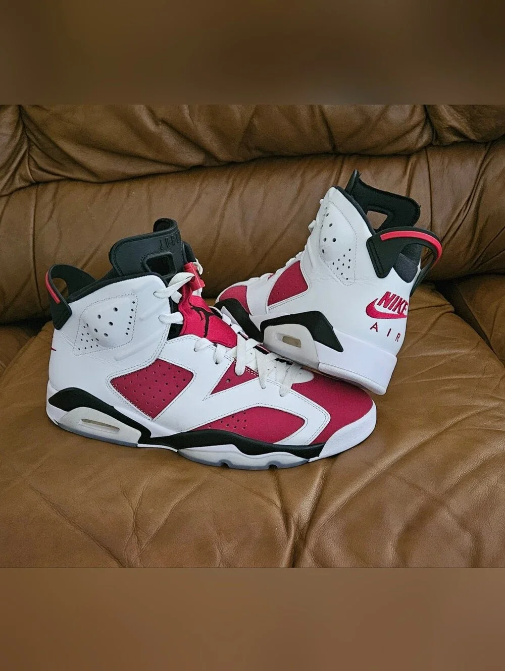 Men's Nike Air Jordan 6 Retro Carmine Size 11 (EXCELLENT CONDITION)